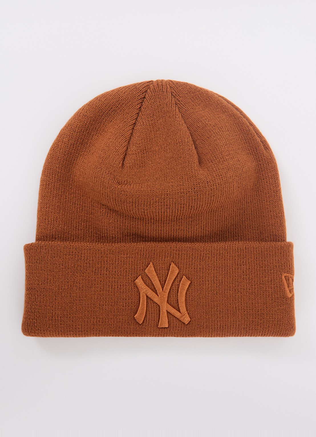 New Era League Essential muts met logoborduring - voorkant roestbruin