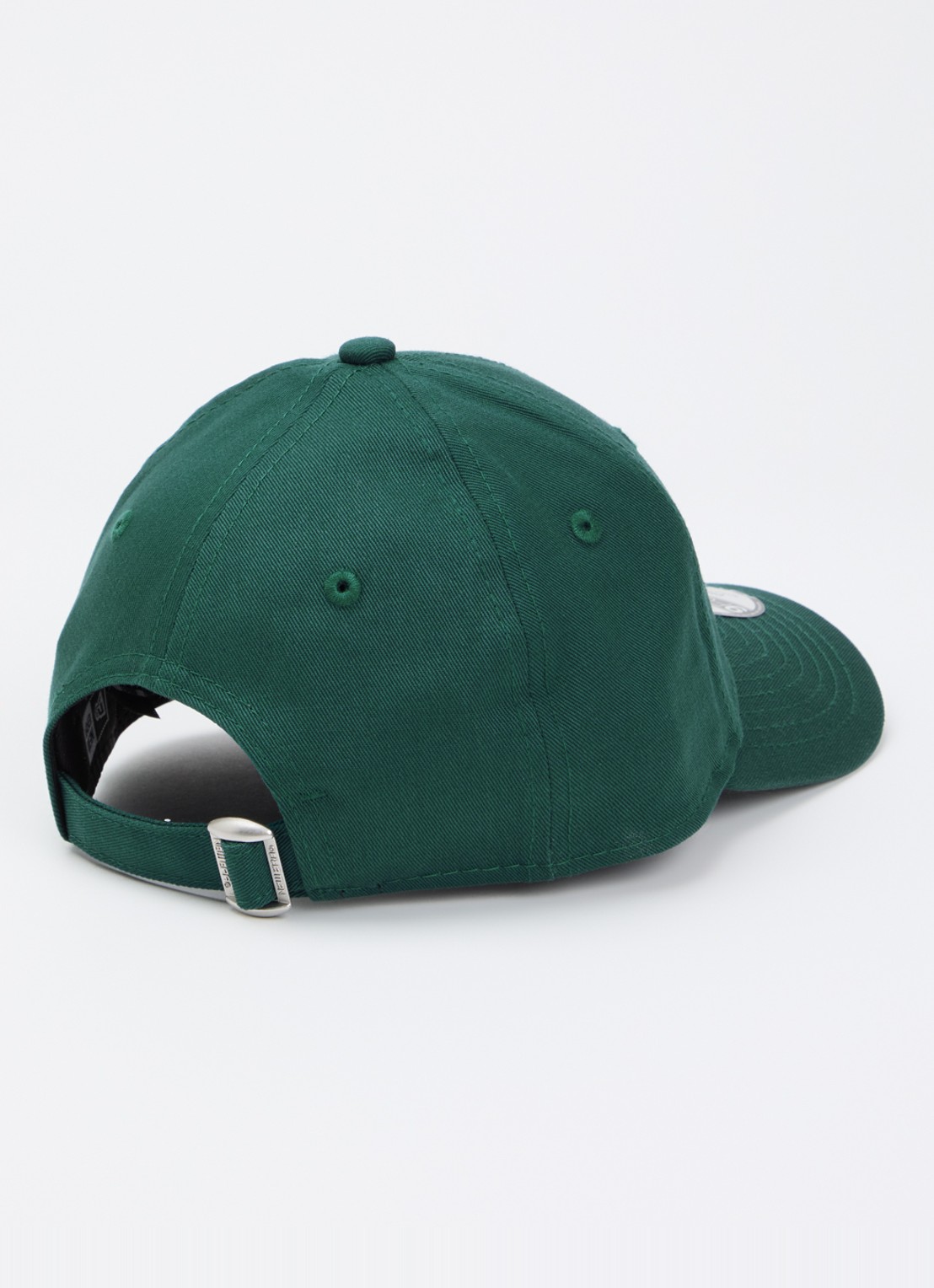 New Era Pet met logoborduring - achterkant donkergroen
