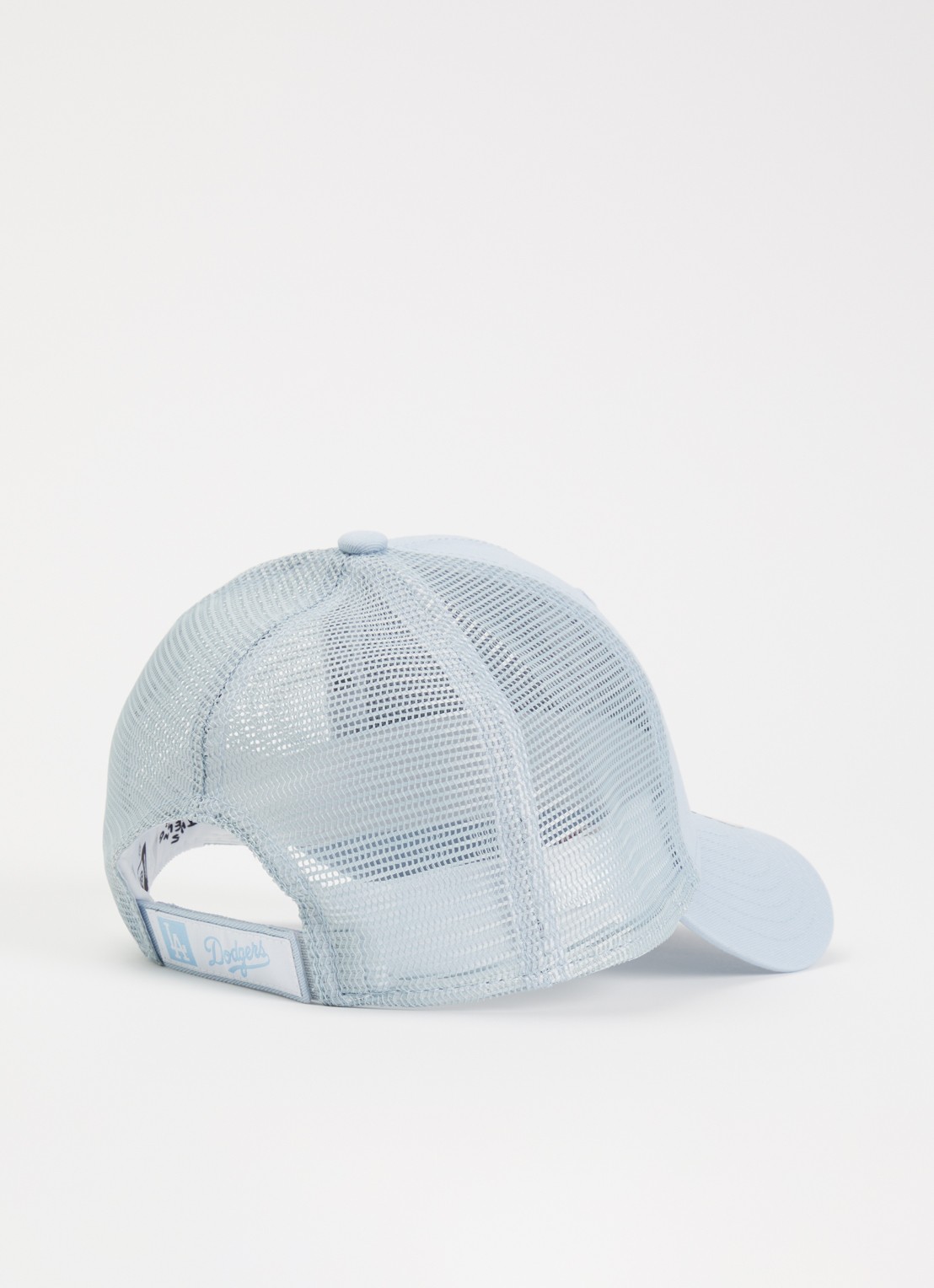 New Era Pet met logoborduring - detail 2 lichtgrijs