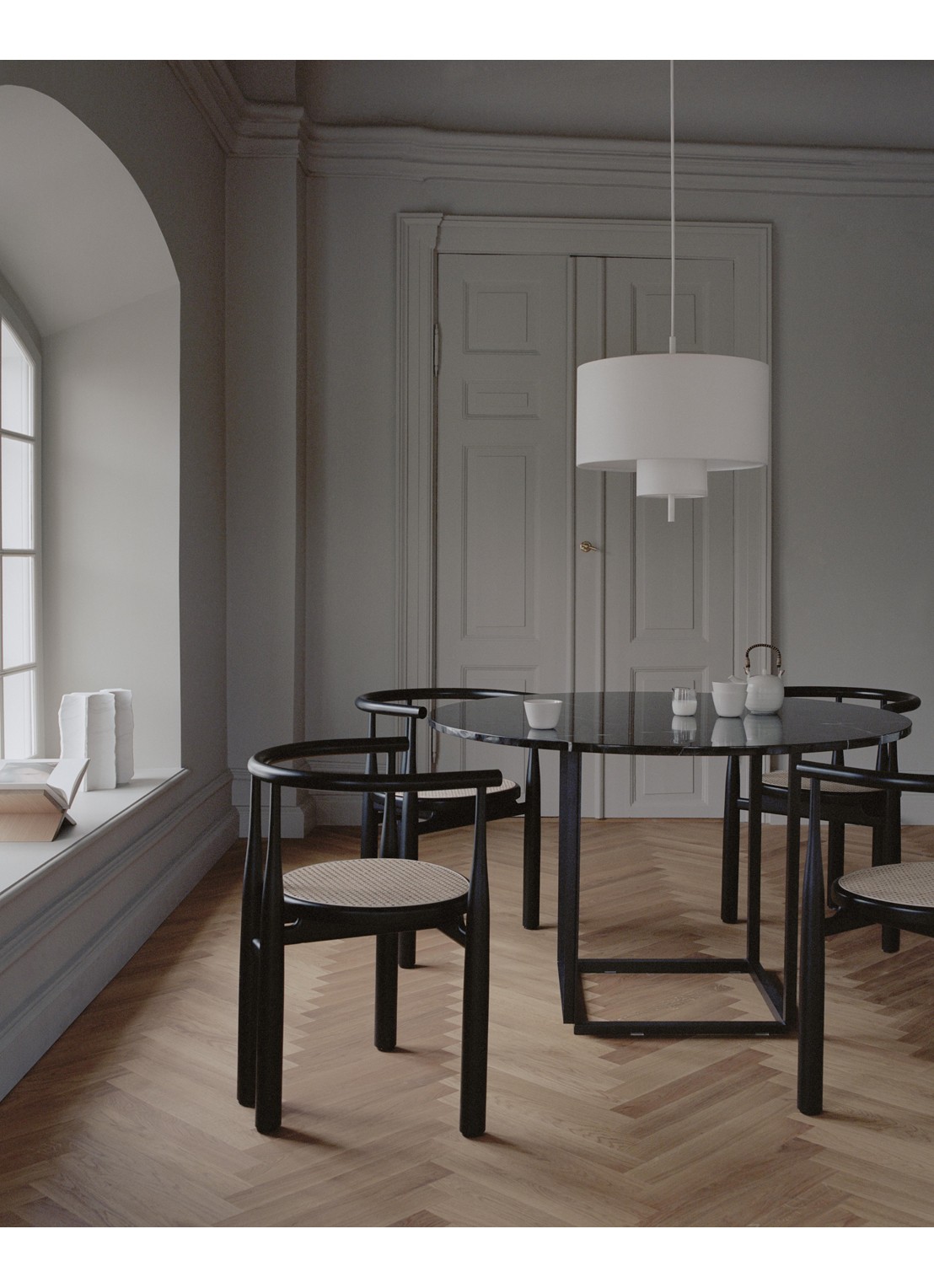 New Works Margin hanglamp 50 cm - detail 6 beige