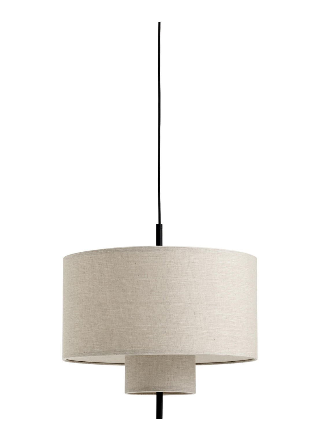 New Works Margin hanglamp 50 cm - voorkant beige