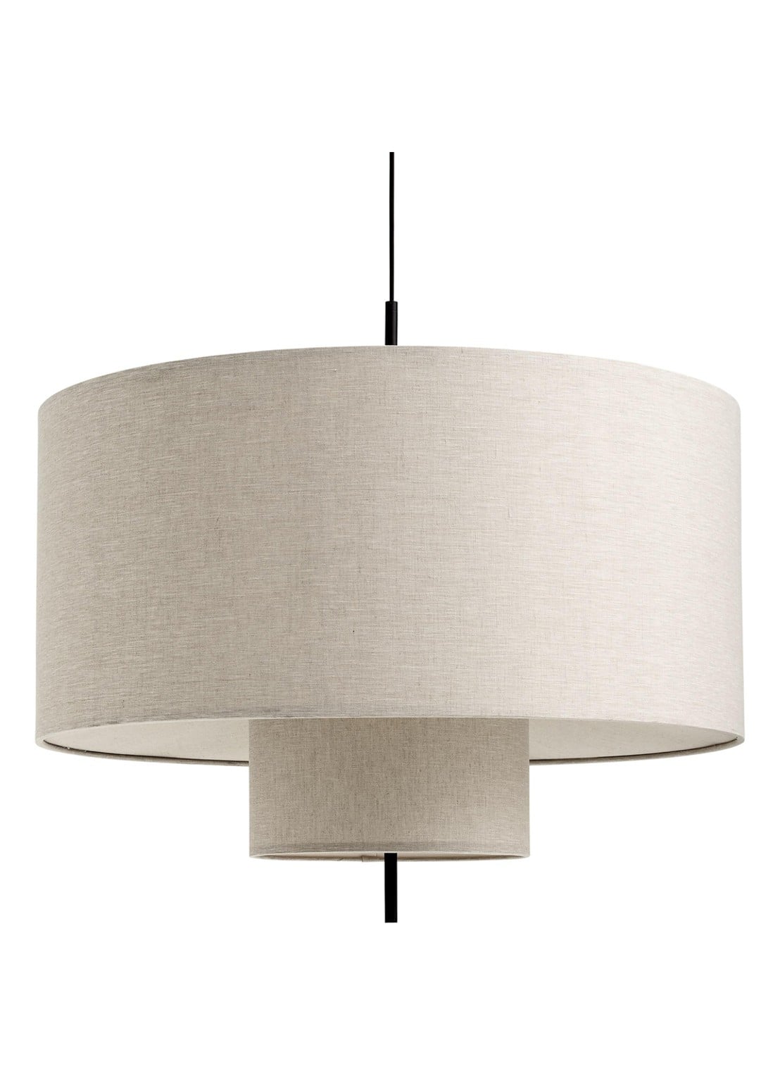 New Works Margin hanglamp Ø90 cm - voorkant beige