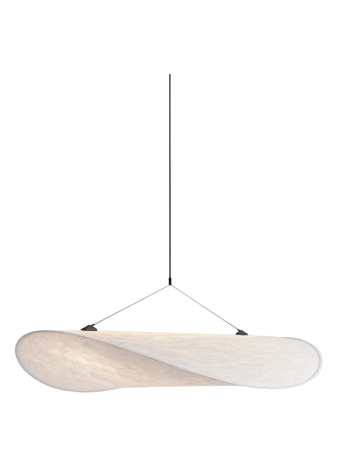 New Works Tense hanglamp 70 cm - voorkant 5 gebroken wit