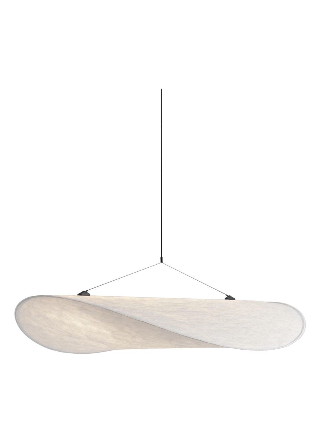 New Works Tense hanglamp Ø90 cm - voorkant 2 gebroken wit