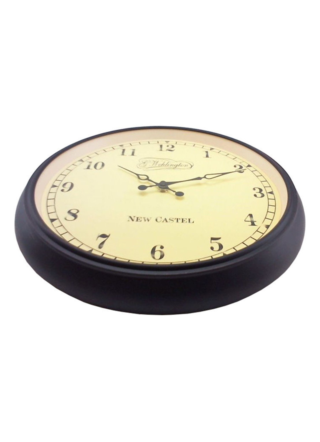 NeXtime Aaltje wandklok 35 cm - detail 4 gebroken wit