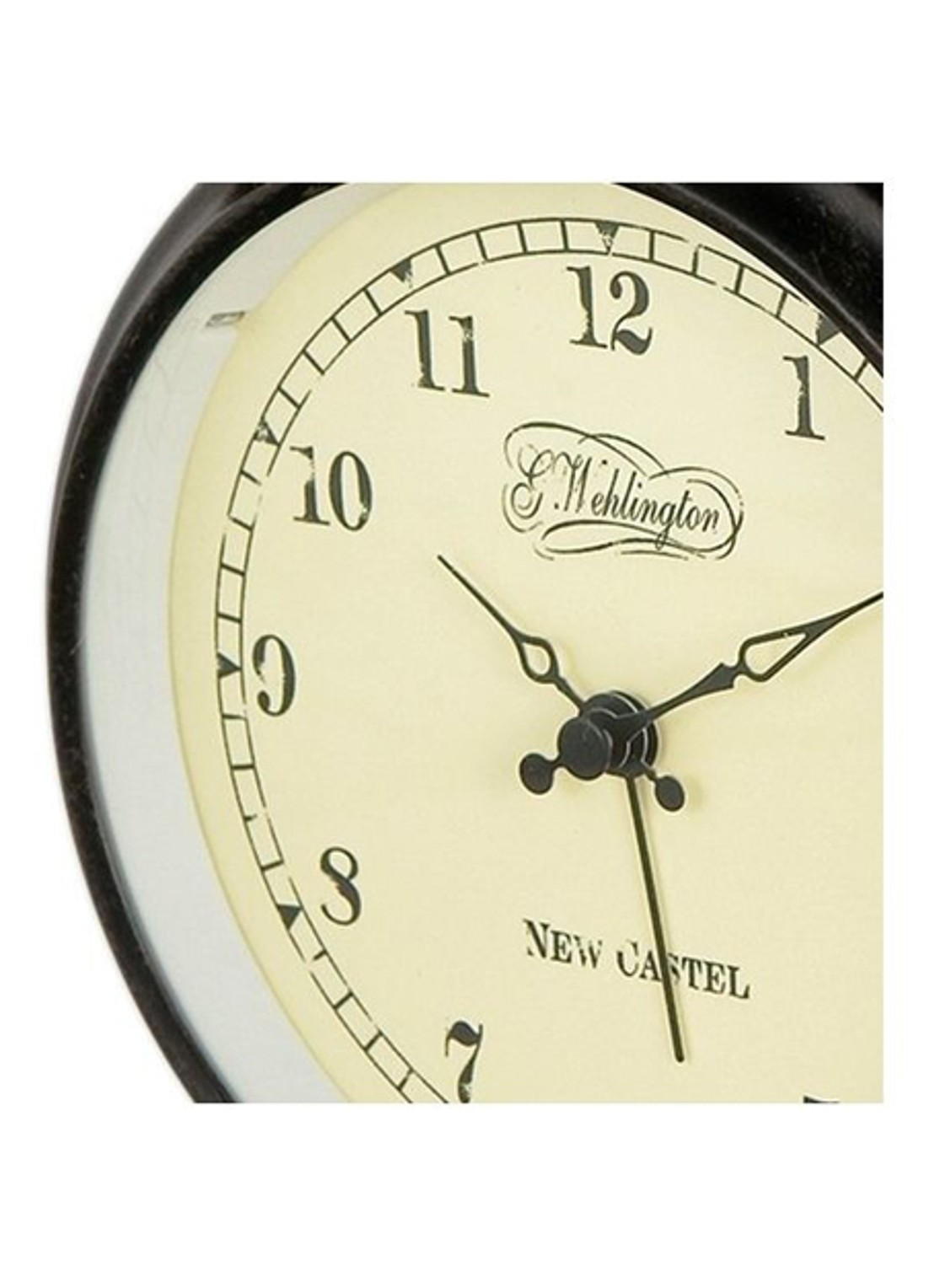NeXtime Aaltje wandklok 35 cm - detail 5 gebroken wit
