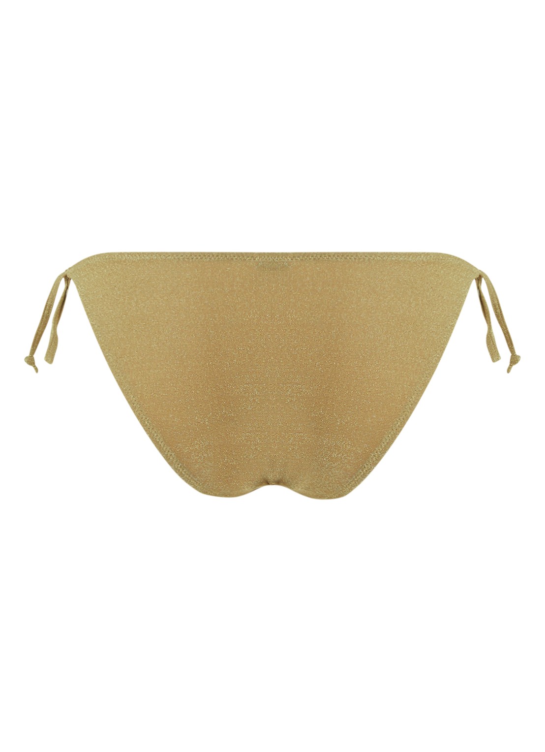 Nice tanga bikinislip met lurex - achterkant khaki