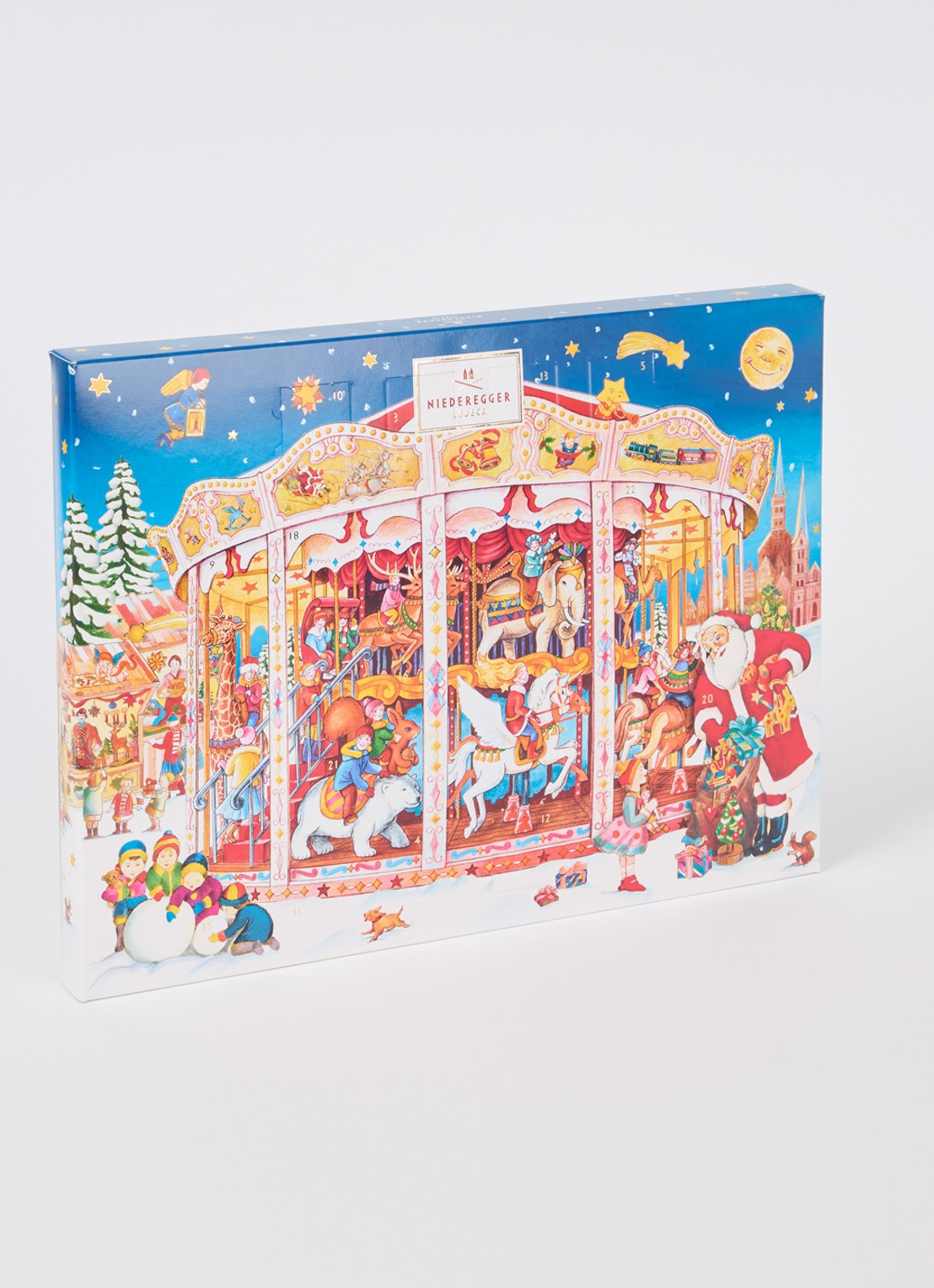 Niederegger Carousel Adventskalender met chocolade bonbons 39 stuks - voorkant 2 undefined