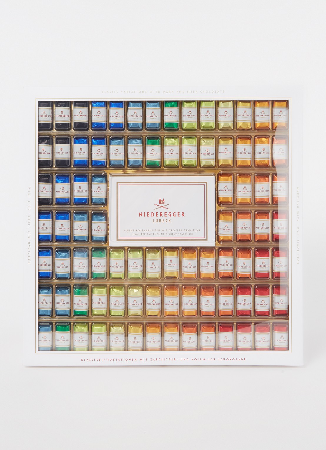 Niederegger Marzipan with Love pure -en melkchocolade 1075 gram - voorkant 2 undefined