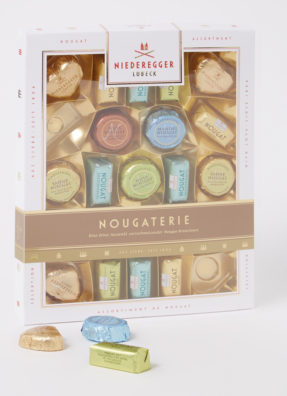 Niederegger Nougaterie chocolade bonbons 23 stuks - voorkant 2 undefined