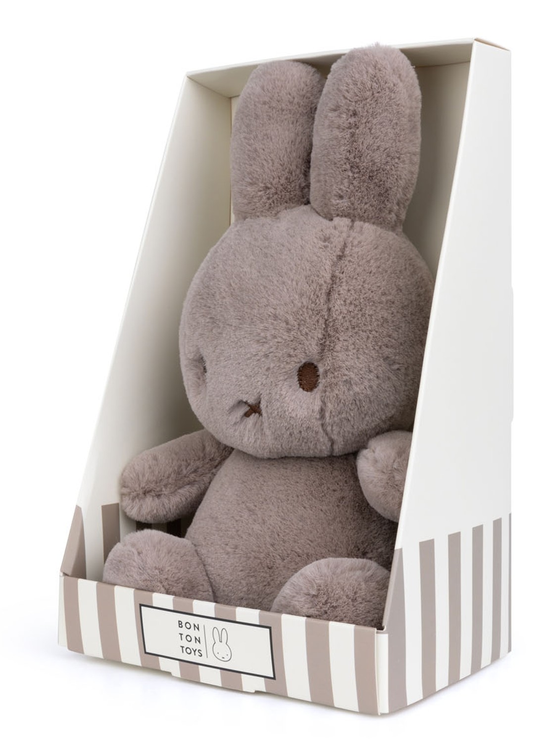Nijntje Cozy Miffy knuffel in geschenkdoos 23 cm - detail 4 taupe
