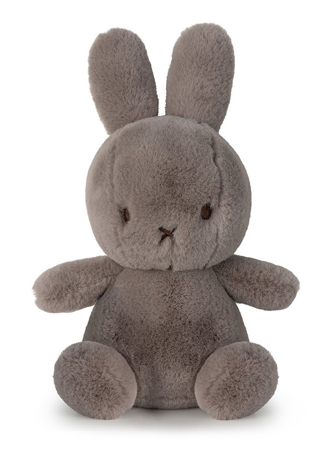 Nijntje Cozy Miffy knuffel in geschenkdoos 23 cm - voorkant 2 taupe