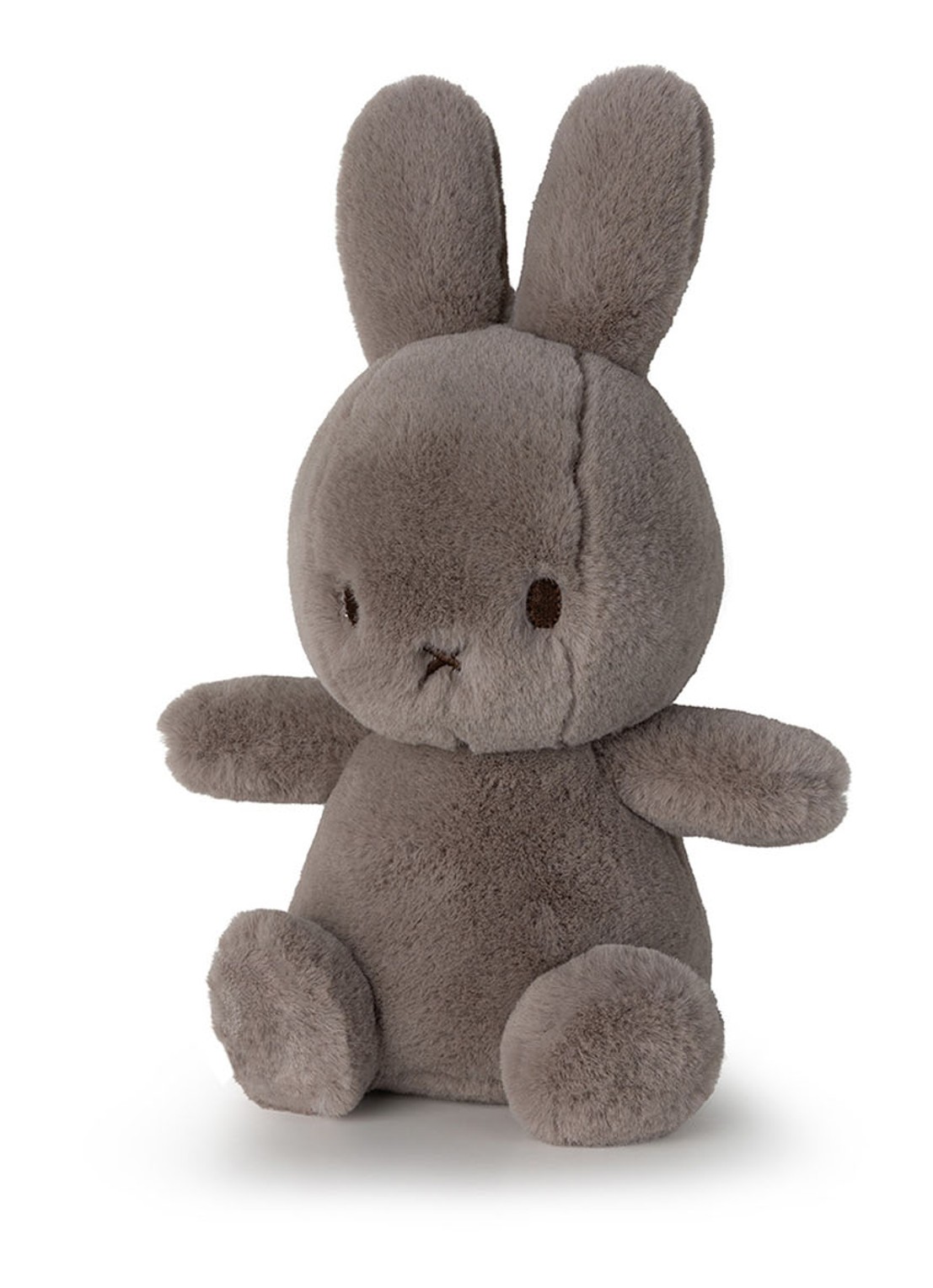 Nijntje Cozy Miffy knuffel in geschenkdoos 23 cm - voorkant 3 taupe
