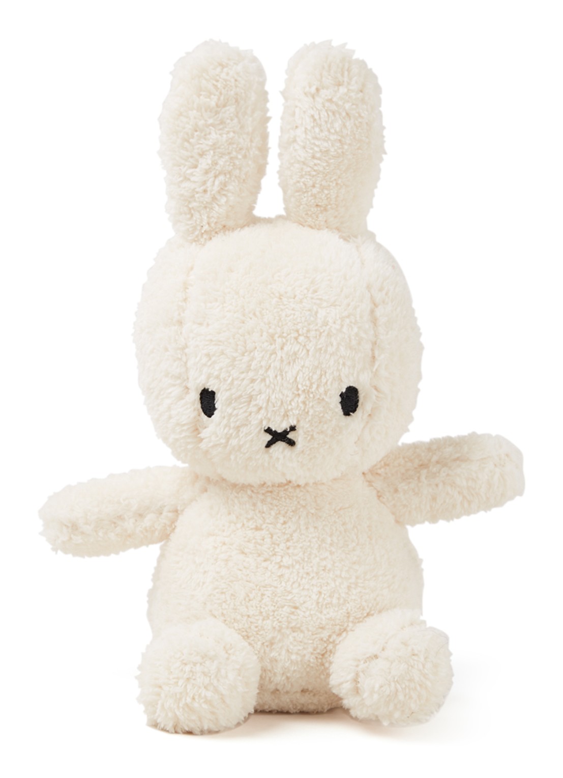 Nijntje Miffy knuffel 23 cm  - voorkant gebroken wit