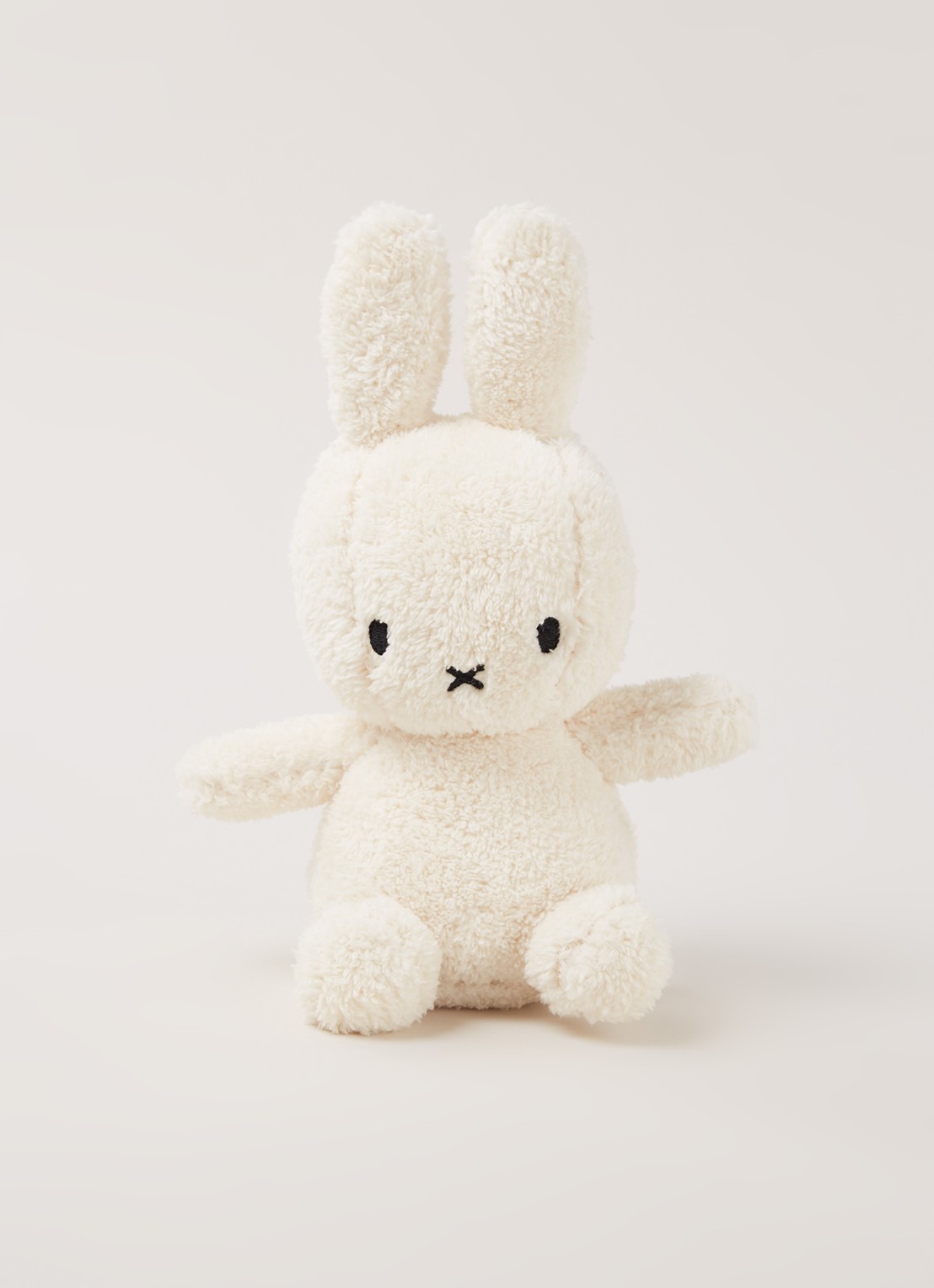 Nijntje Miffy knuffel 23 cm  - voorkant 2 gebroken wit