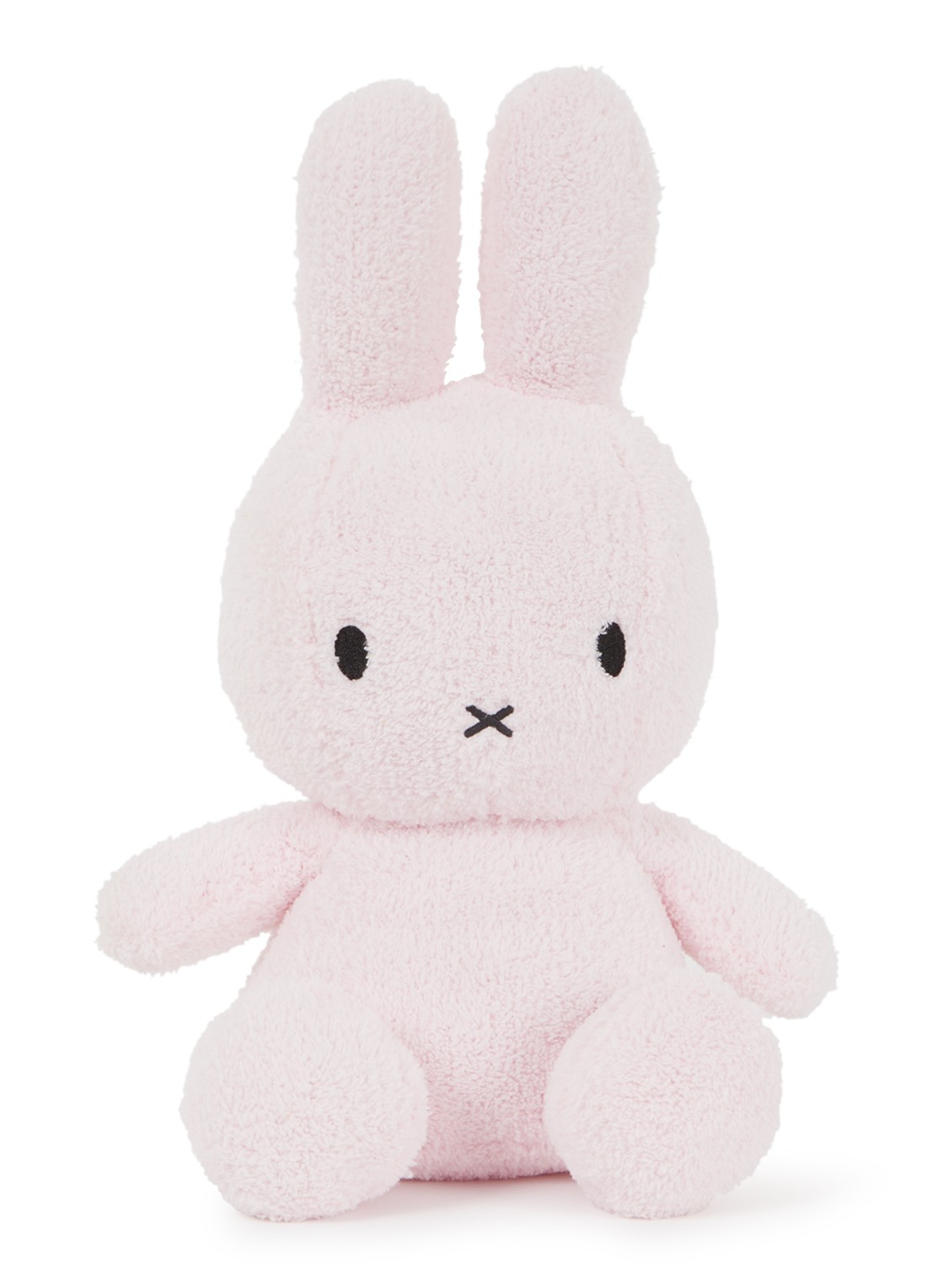 Nijntje Miffy knuffel 33 cm  - voorkant lichtroze