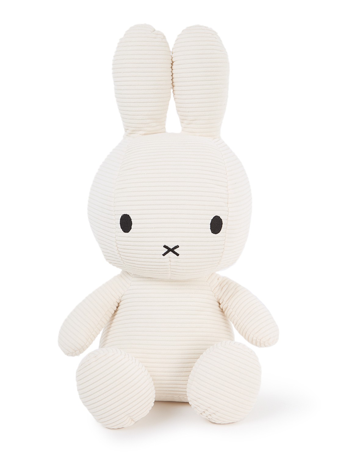 Nijntje Miffy knuffel 50 cm - voorkant gebroken wit