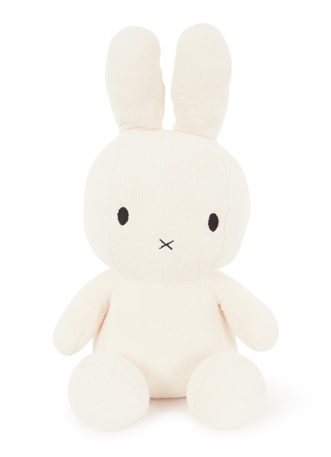 Nijntje Miffy knuffel 70 cm - voorkant gebroken wit