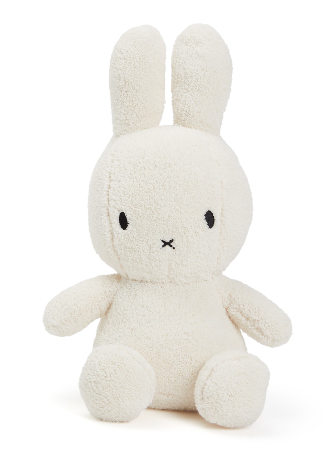 Nijntje Miffy Terry knuffel 33 cm - voorkant ivoor