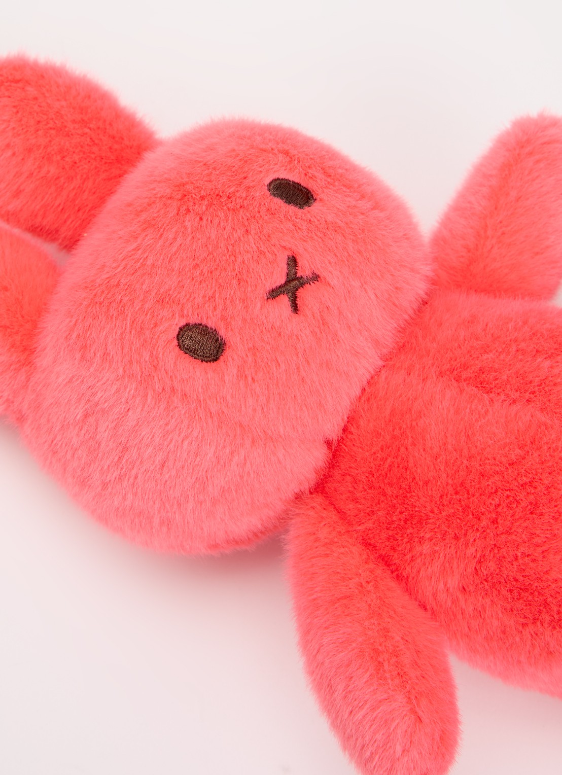 Nijntje Nijntje knuffel 18 cm - voorkant 2 koraalrood