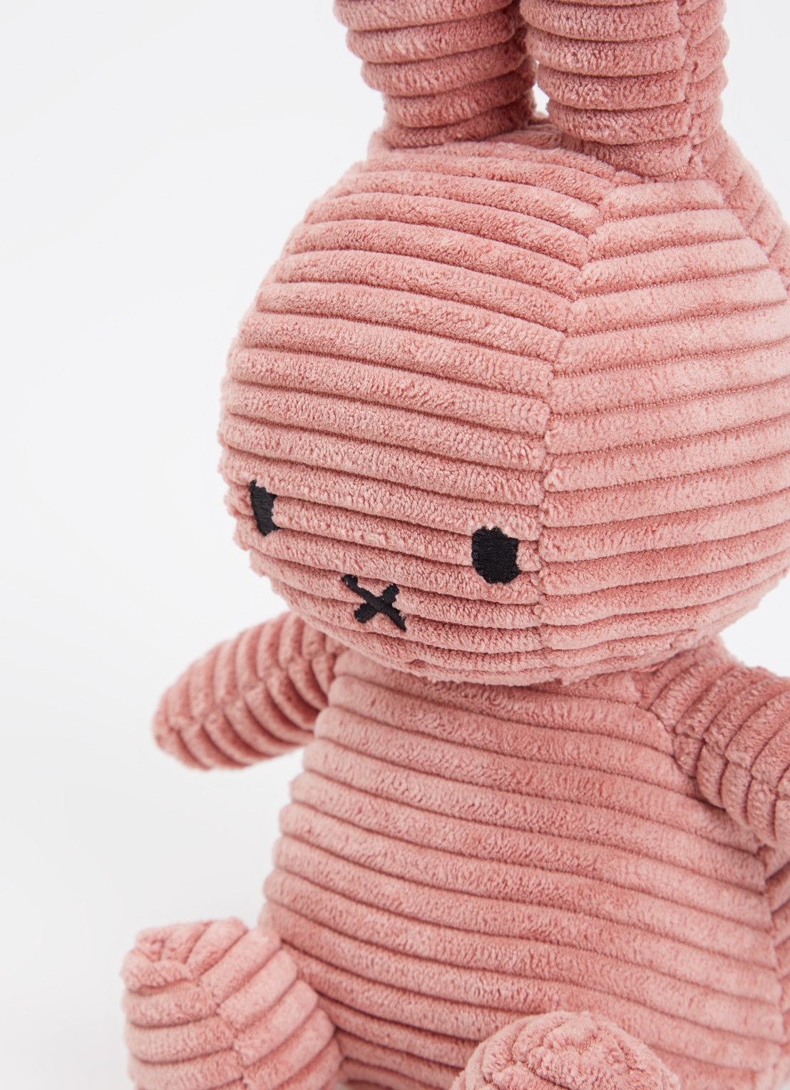 Nijntje Nijntje knuffel 23 cm - voorkant 2 oudroze