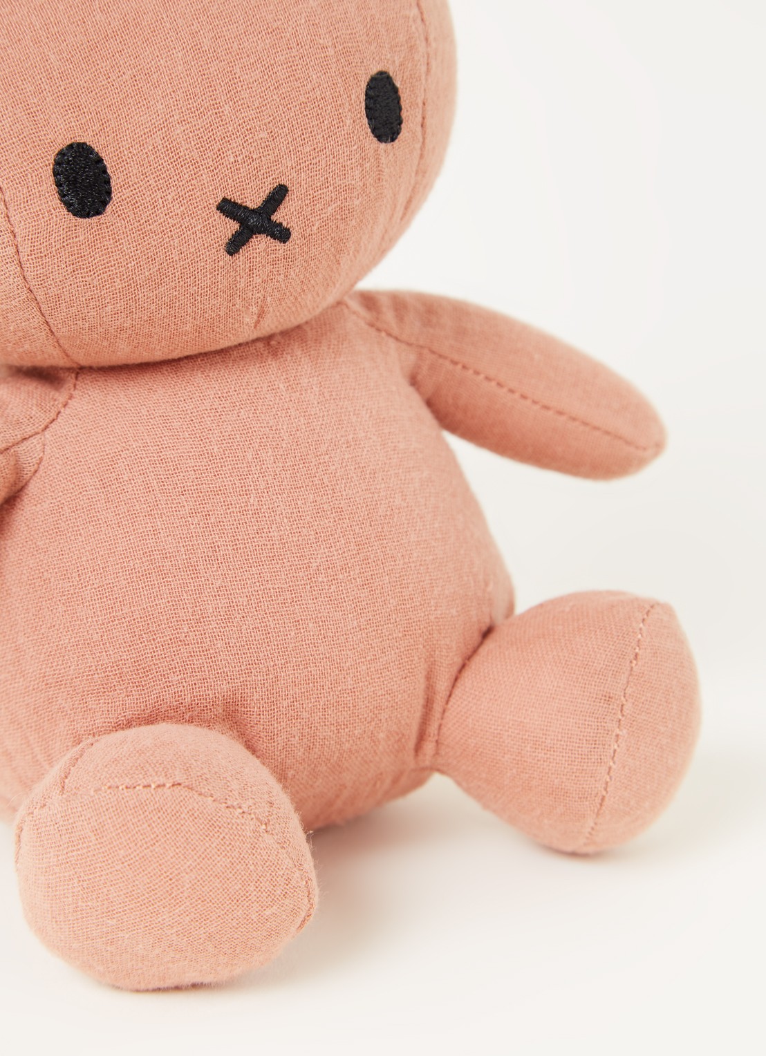 Nijntje Nijntje konijn knuffel 23 cm - detail roze
