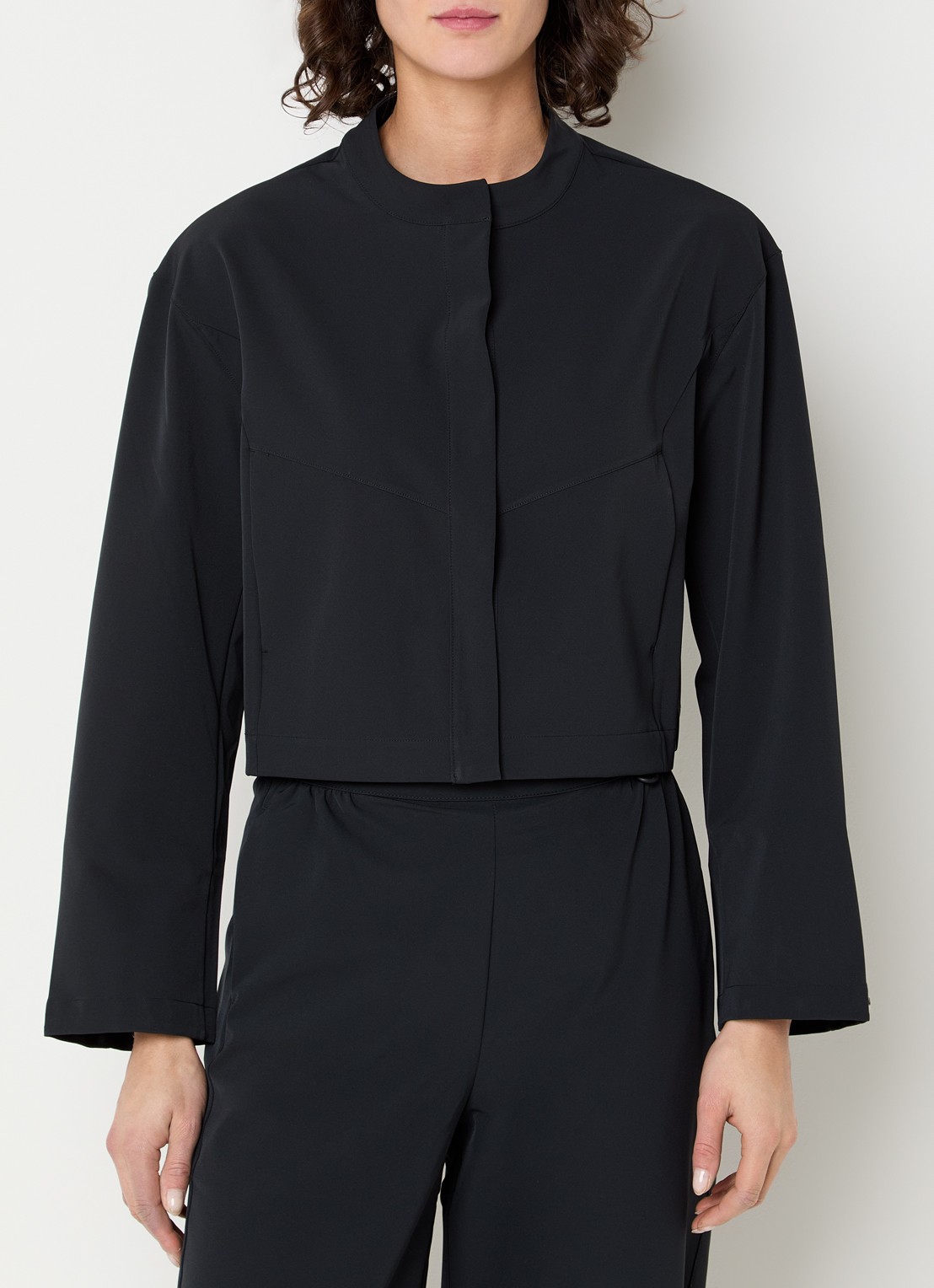 Nike 24.7 jack met steekzakken - detail 3 zwart
