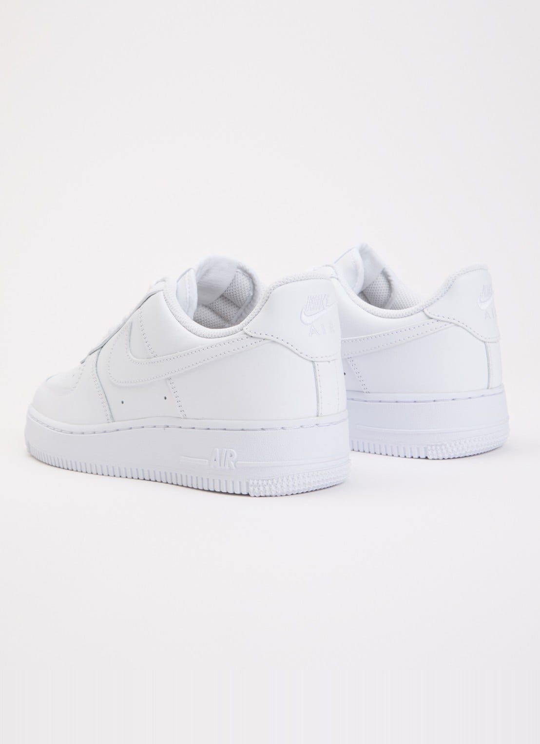 Nike Air Force 1 '07 sneaker van leer - achterkant 2 wit