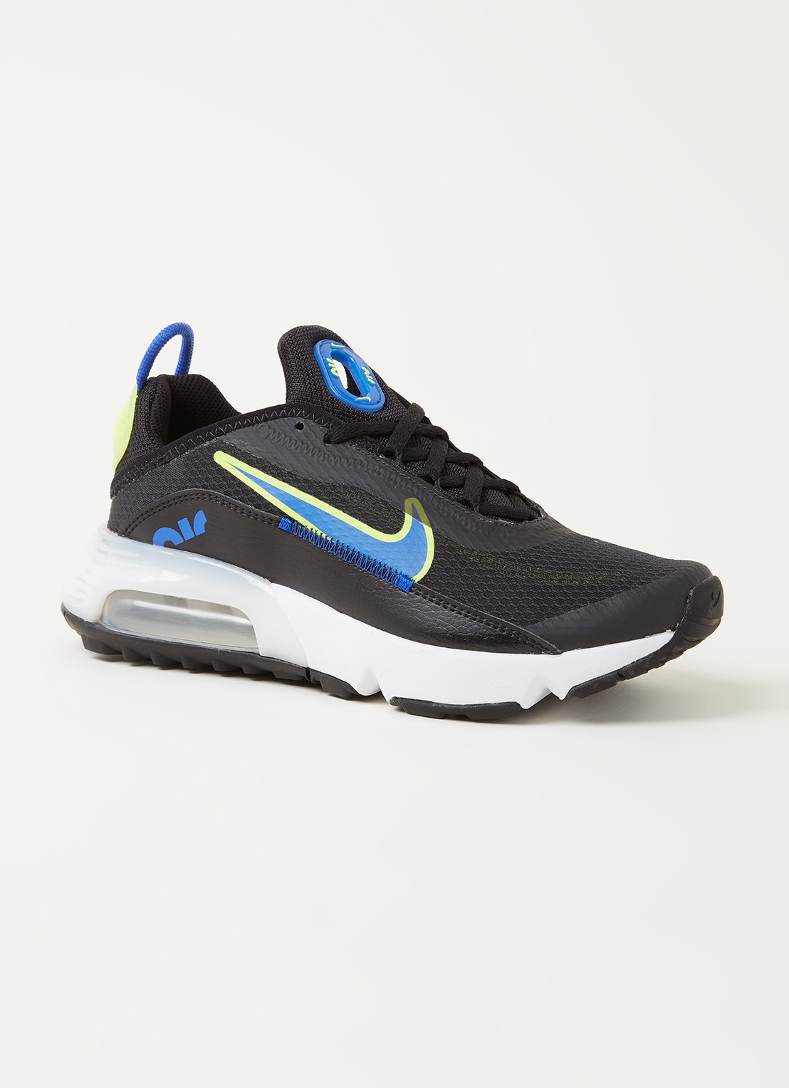 Nike Air Max 2090 sneaker met logo - voorkant 4 zwart