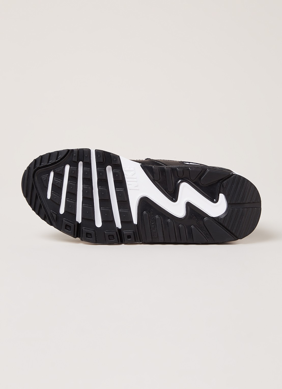Nike Air Max 90 sneaker van leer - detail 5 zwart