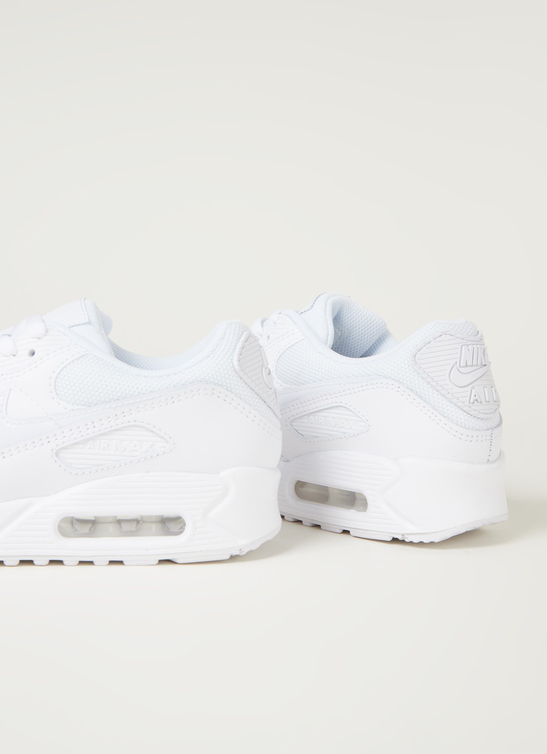 Nike Air Max 90 Twist sneaker met leren details - detail 4 wit