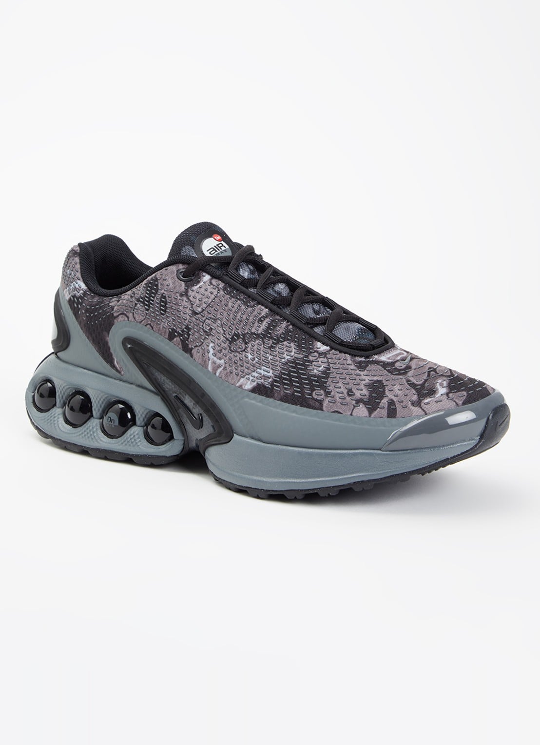 Nike Air Max Dn sneaker van mesh - voorkant antraciet