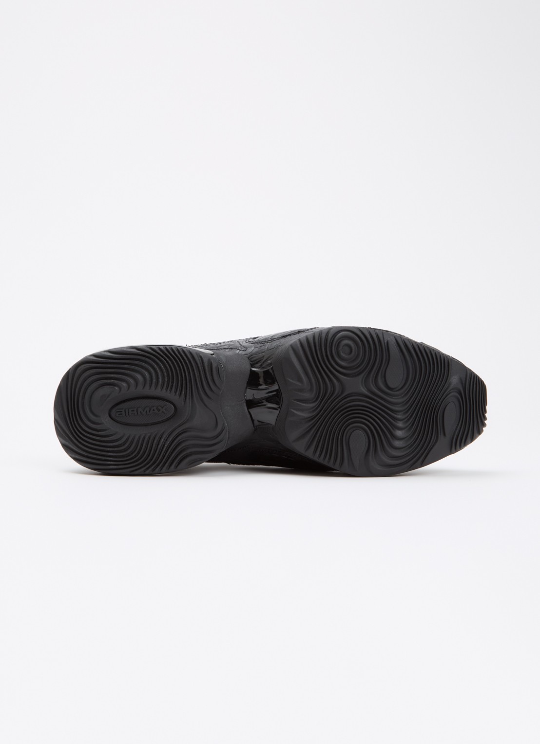 Nike Air Max Muse sneaker met mesh details en crocostructuur - detail 4 zwart