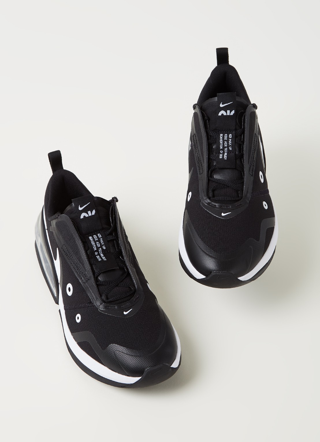 Nike Air Max Up sneaker met foam details - detail zwart