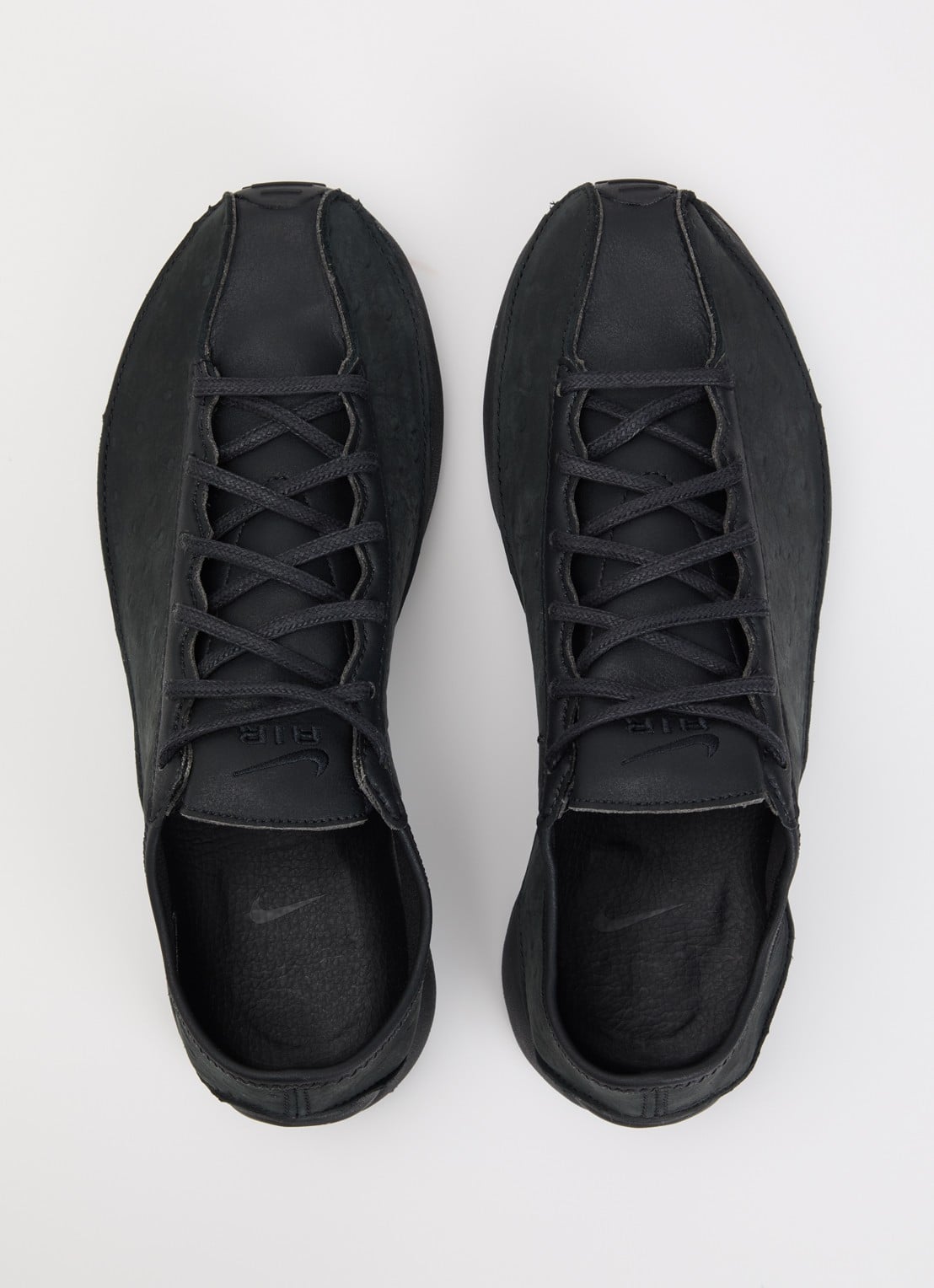 Nike Air Superfly sneaker van leer - detail 3 zwart