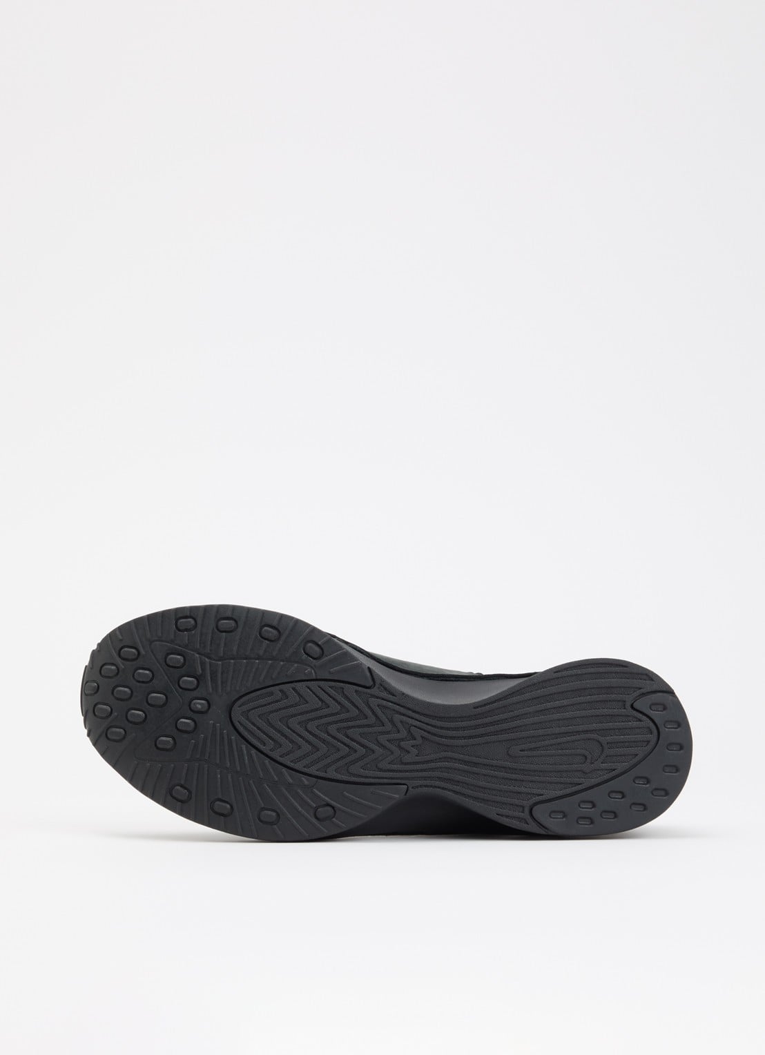 Nike Air Superfly sneaker van leer - detail 4 zwart