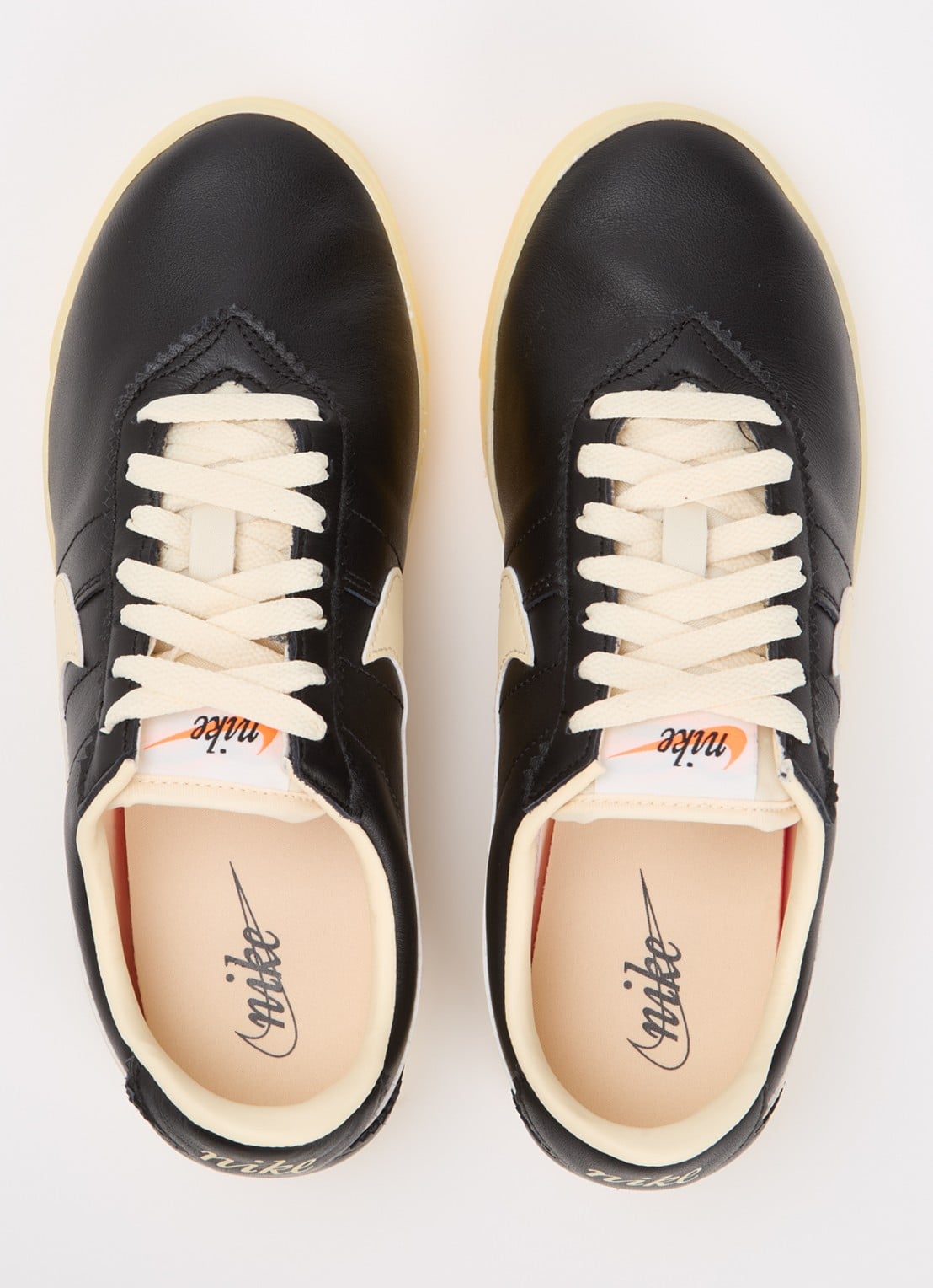 Nike Astrograbber sneaker van leer - detail 3 zwart