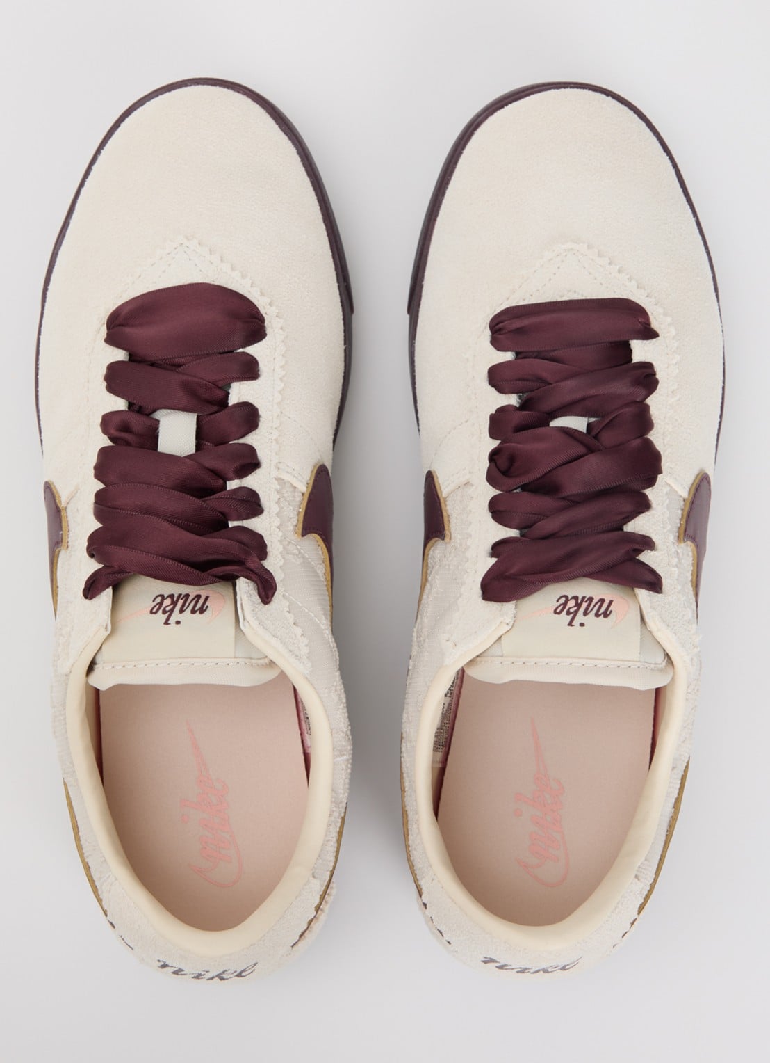 Nike Astrograbber sneaker van suède - detail 4 beige