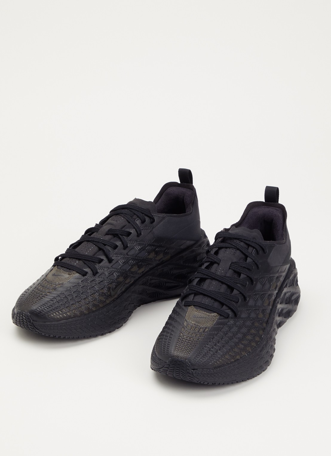 Nike Ava Edge sneaker met mesh details - detail zwart