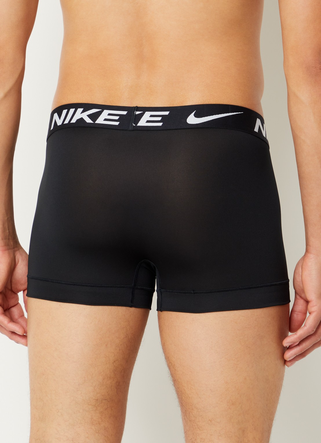 Nike Boxershort met logoband in 3-pack - achterkant goud