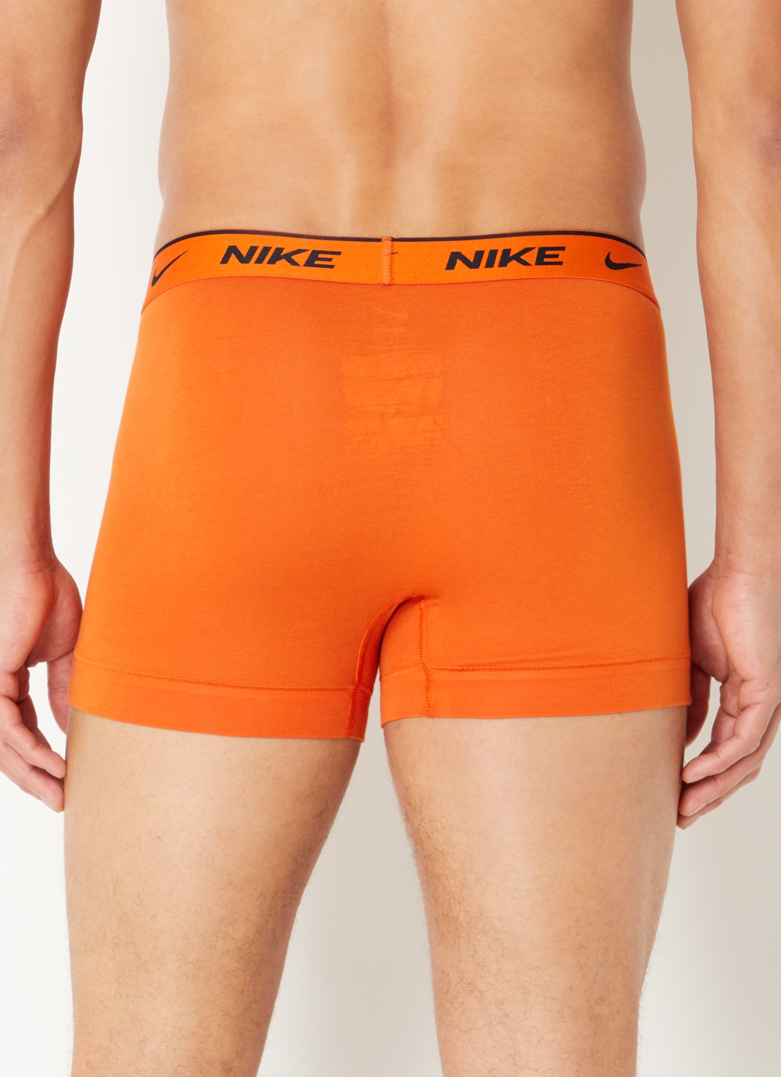 Nike Boxershorts met logoband in 3-pack - achterkant beige