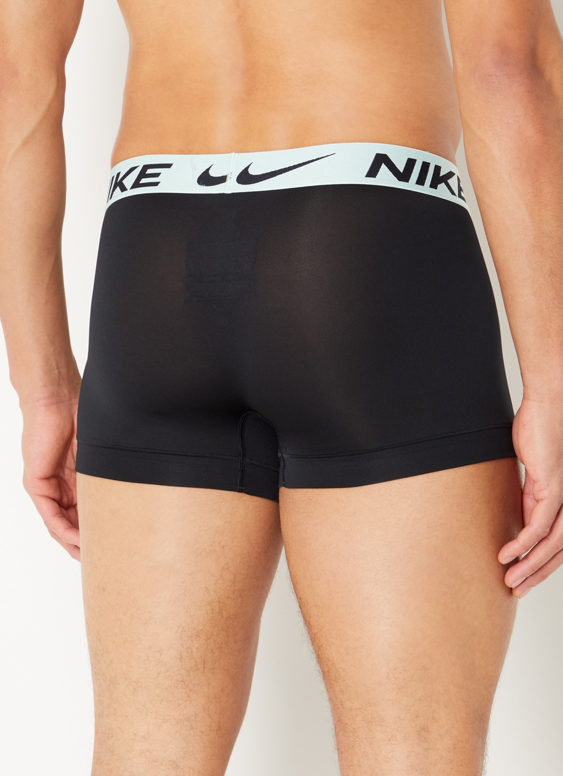 Nike Boxershorts met logoband in 3-pack - achterkant 2 zwart