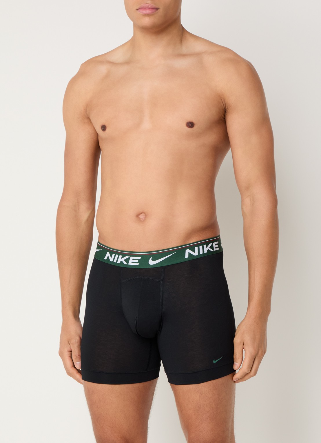 Nike Boxershorts met logoband in 3-pack - detail 4 zwart
