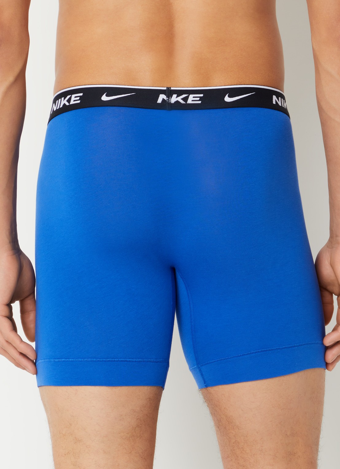 Nike Boxershorts met logoprint in 3-pack - achterkant 4 multicolor