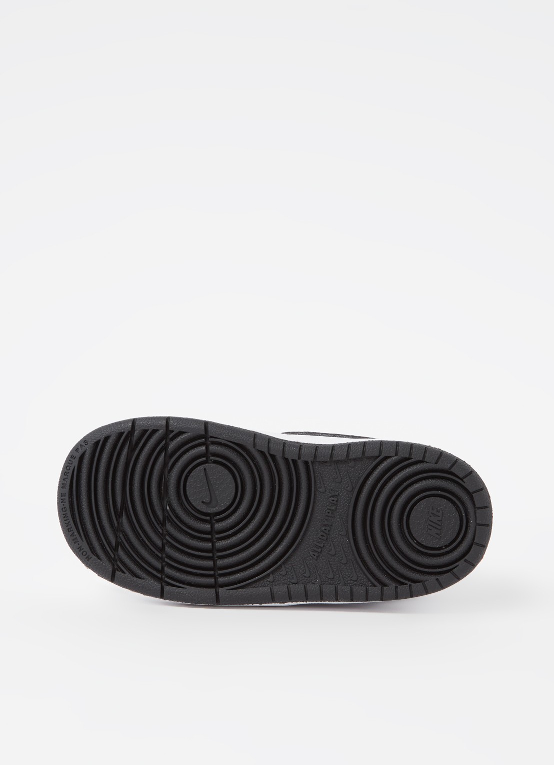 Nike Court Borough sneaker van leer - detail 2 wit