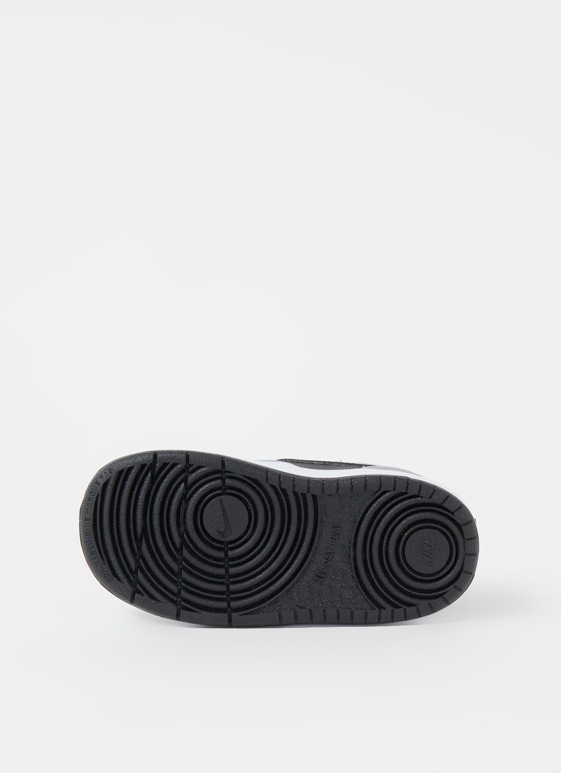 Nike Court Borough sneaker van leer - detail 2 antraciet