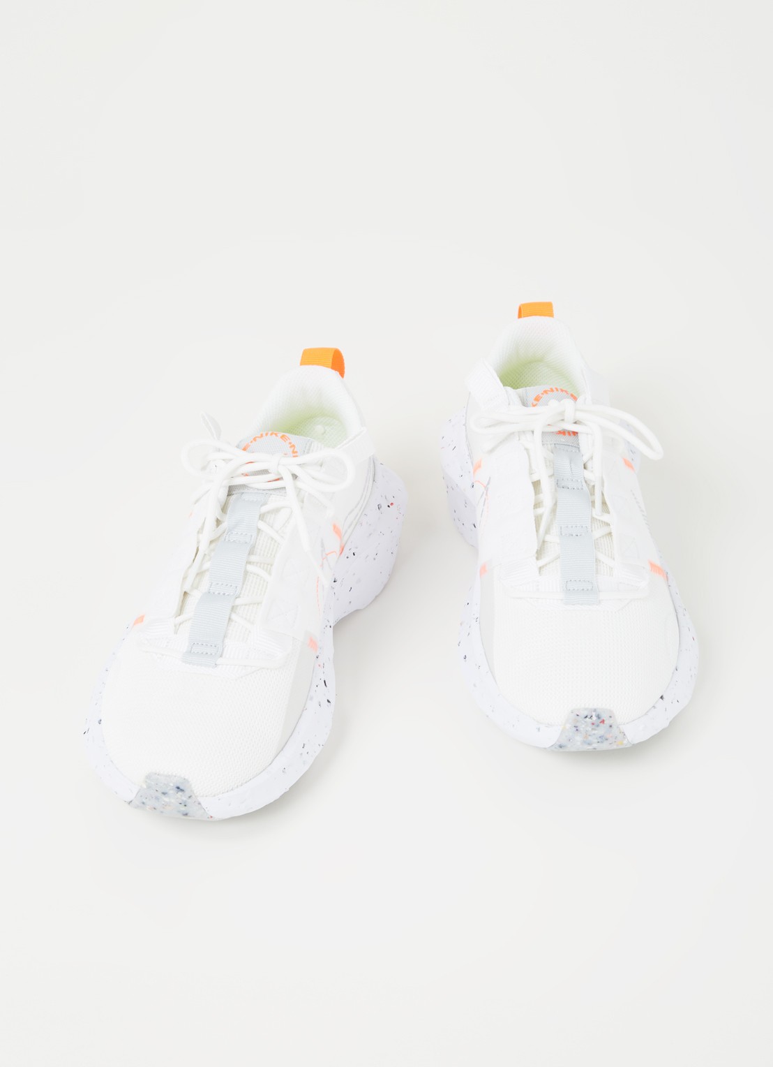Nike Crater Impact sneaker met mesh detail - detail gebroken wit