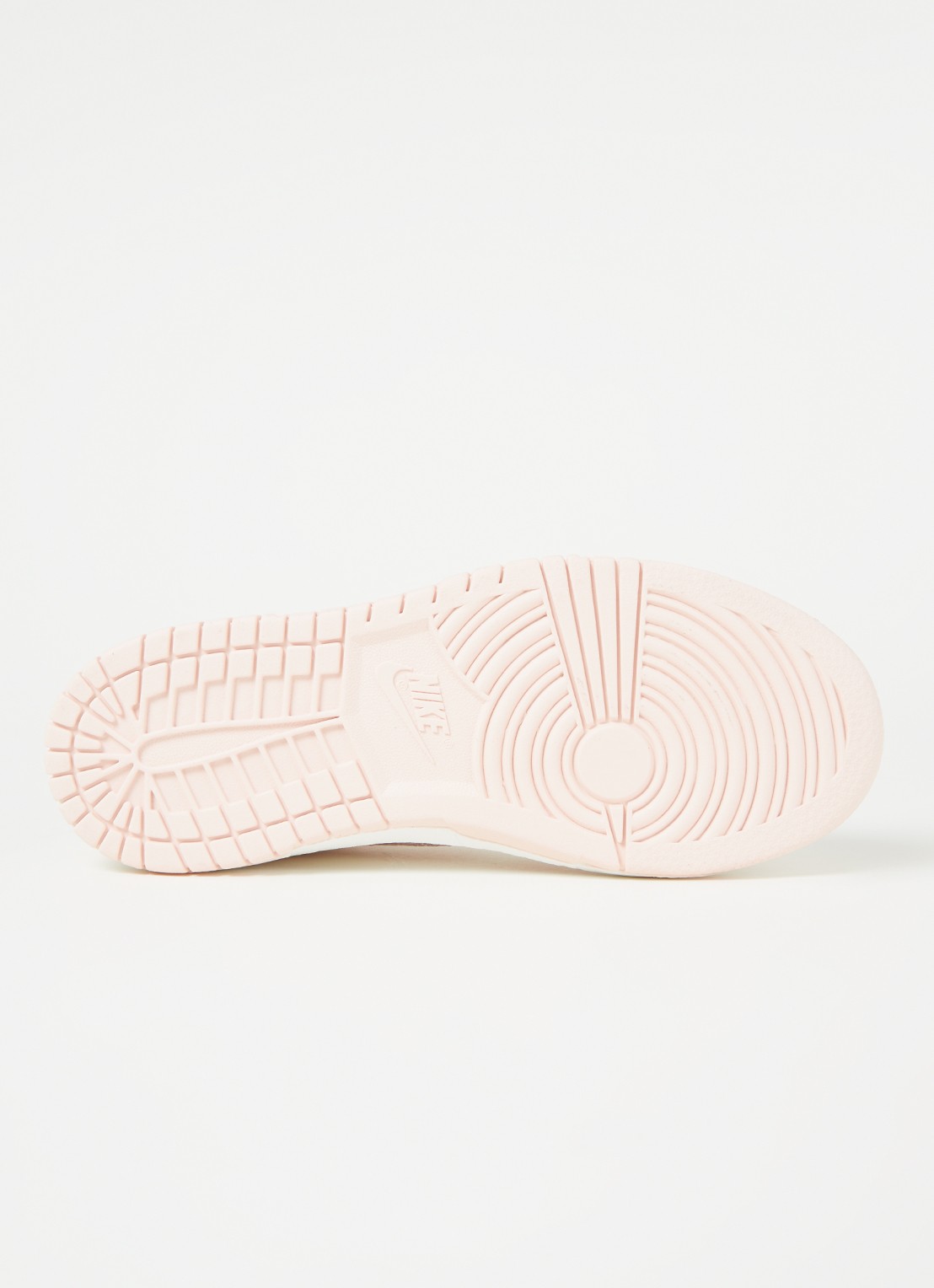 Nike Dunk Low sneaker van leer - detail 4 lichtroze