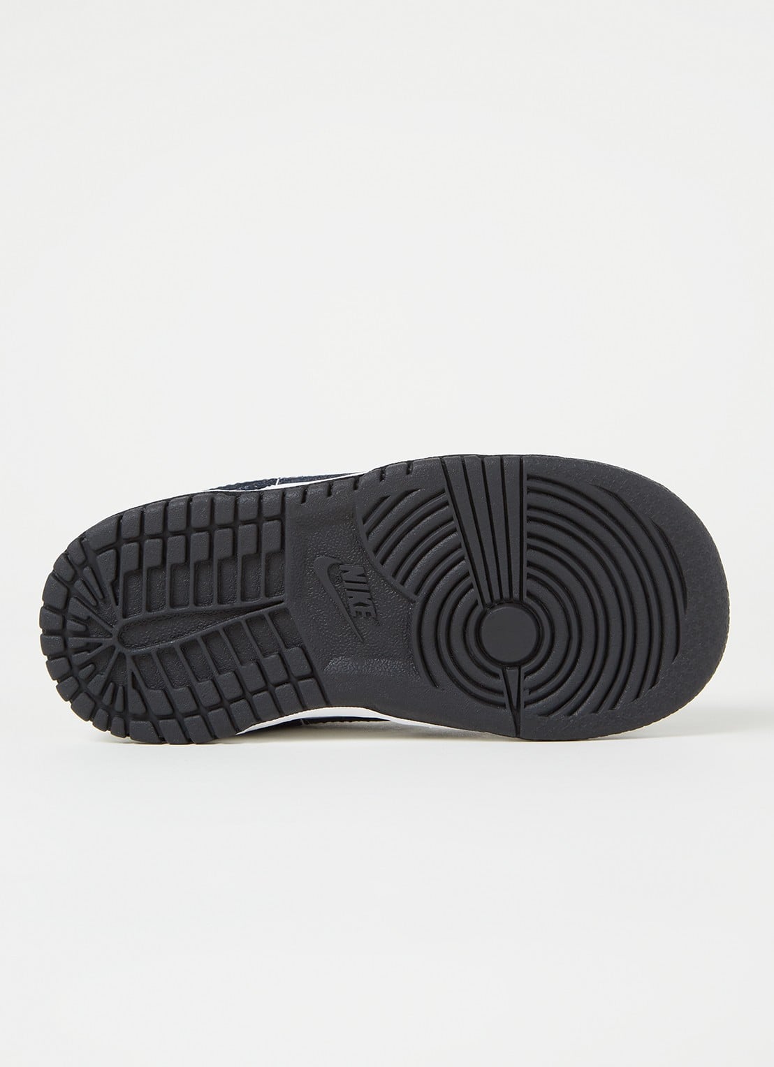 Nike Dunk Low sneaker van leer - detail 4 zwart