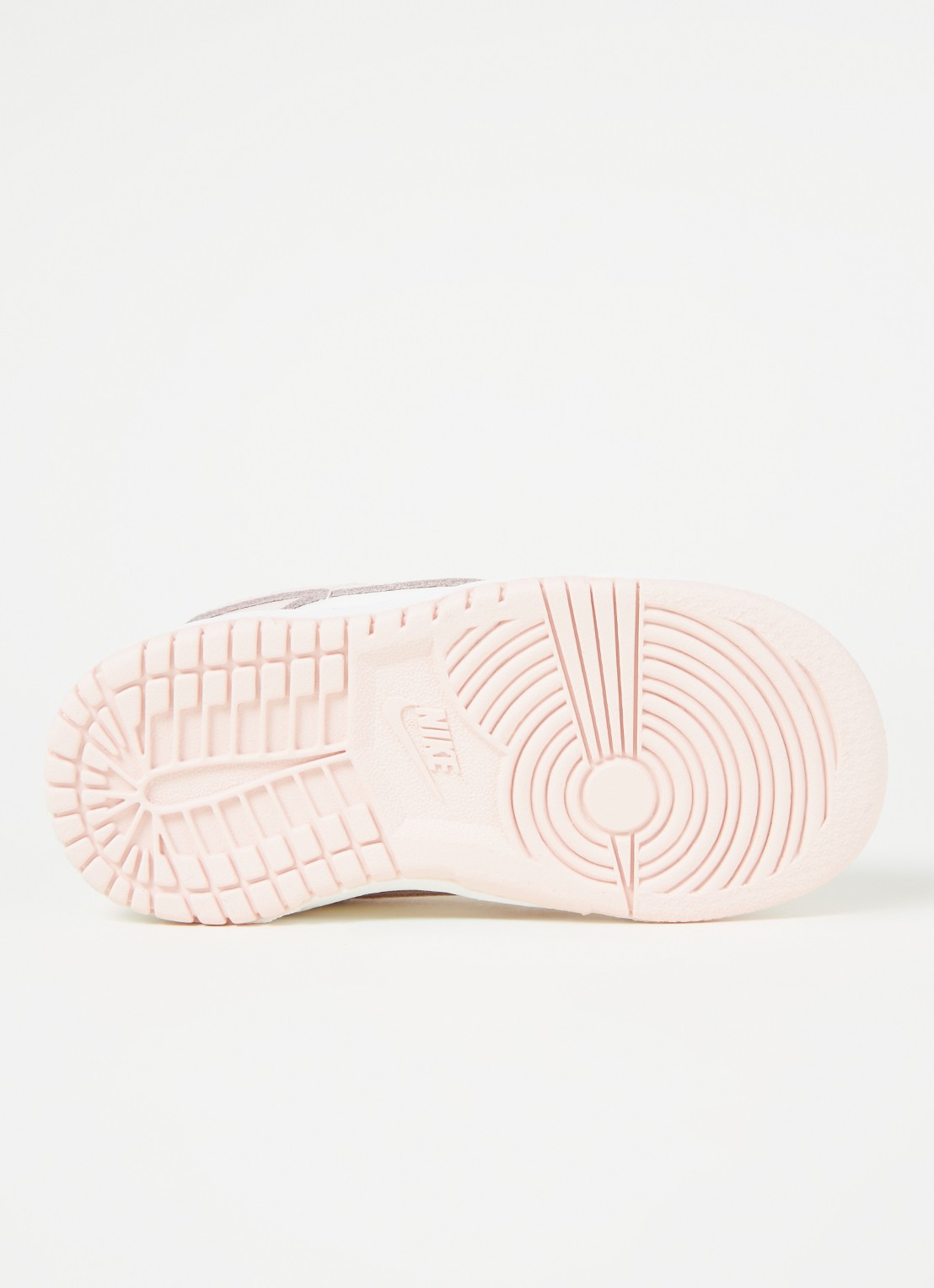 Nike Dunk Low sneaker van leer - detail 4 lichtroze